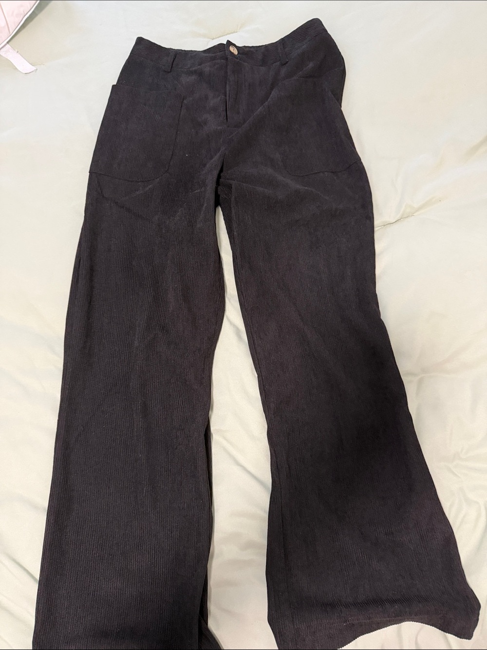 Women’s Black Wide-Leg Jeans - Classic High-Rise
